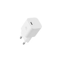 Зарядно за телефон TNB, с USB Type C кабел, 20 W, бяло - 1