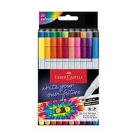 Faber-Castell Флумастери Grip Boldpen, 20 цвята - 1