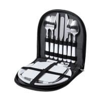 Cool Комплект за пикник Pikken, за двама, полиестер, 13 части, сив - 1