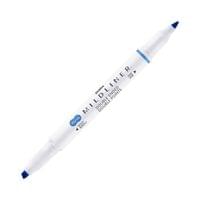 Zebra Текст маркер Mildliner Cool &amp;amp; Refined, двоен, тъмносин - 1