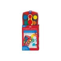Faber-Castell Акварелни бои Connector, 24 цвята, червена палитра - 1 Faber-Castell Акварелни бои Connector, 24 цвята, червена палитра - 1