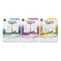 Moxy Комплект рисуване по номера, A4, 2 шаблона, асорти,... - 2