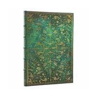 Paperblanks Тефтер Emerald Flower, Midi, широки редове,... - 1