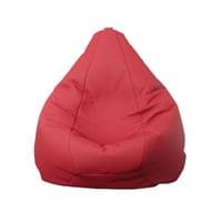 Пуф за деца RFG, тип круша, промазка, 160 L, червен - 1