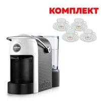 Lavazza Кафе машина A Modo Mio Jolie, бяла, в комплект с... - 1