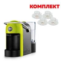 Lavazza Кафе машина A Modo Mio Jolie, лайм, в комплект с... - 1