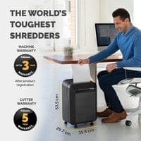Шредер за унищожаване на документи Fellowes LX211, Micro-Cut, 23 L,... - 8 Шредер за унищожаване на документи Fellowes LX211, Micro-Cut, 23 L,... - 8