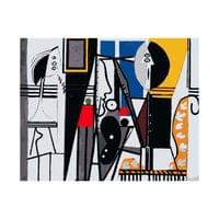 Foska Комплект рисуване по номера Художник, 40 x 50 cm - 1