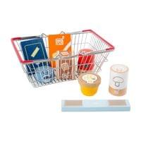 Small Foot Кошница за пазаруване Fresh, с хранителни продукти - 1