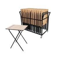 Ученическа маса RFG Flexy, сгъваема, 600 х 600 х 750 mm, MDF - 4 Ученическа маса RFG Flexy, сгъваема, 600 х 600 х 750 mm, MDF - 4