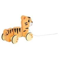 Small Foot Тигър Сафари, за дърпане, дървен - 5 Small Foot Тигър Сафари, за дърпане, дървен - 5