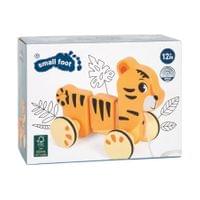 Small Foot Тигър Сафари, за дърпане, дървен - 8 Small Foot Тигър Сафари, за дърпане, дървен - 8