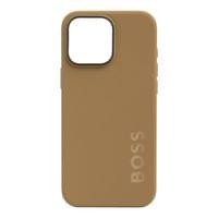 Hugo Boss Калъф за телефон, за iPhone 16 Pro Max, карамел - 1 Hugo Boss Калъф за телефон, за iPhone 16 Pro Max, карамел - 1