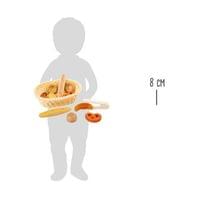 Small Foot Кошница с хлебчета, дървена, 12 части - 3