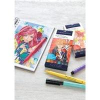 Faber-Castell Маркер Pitt Manga Shonen, 6 броя - 2