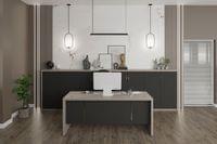 Бюро RFG Milano, 1600 х 790 х 750 mm, ПДЧ 40 mm, светъл... - 5