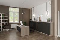 Бюро RFG Milano, 1600 х 790 х 750 mm, ПДЧ 40 mm, светъл... - 6