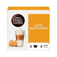 Nescafé Dolce Gusto Кафе капсула Latte Macchiato, 16 броя - 1 Nescafé Dolce Gusto Кафе капсула Latte Macchiato, 16 броя - 1