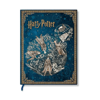 Paperblanks Тефтер Legends of Hogwarts, Midi, широки... - 1
