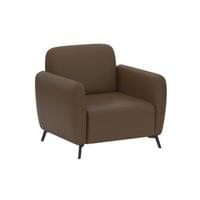 Фотьойл RFG Lisa, екокожа, 830 х 750 х 780 mm, кафяв - 1