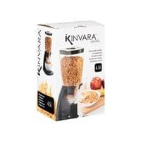 Диспенсър за зърнени храни Kinvara, пластмасов, 4.5 L, сив - 2 Диспенсър за зърнени храни Kinvara, пластмасов, 4.5 L, сив - 2