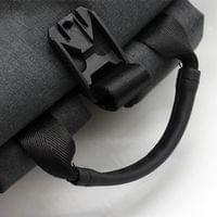 Раница Rolltop, водоустойчива, с джоб, 300D RPET, 40 х 60 cm, черна - 2