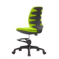 Детски стол RFG Candy Foot Black, дамаска, зелена седалка, зелена облегалка - 3 Детски стол RFG Candy Foot Black, дамаска, зелена седалка, зелена облегалка - 3