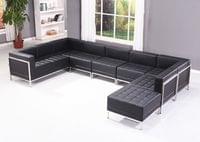 Модул RFG Neo, среден, екокожа, 720 х 720 х 700 mm, черен - 2