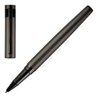 Hugo Boss Ролер Loop Diamond, матов, в кутия, хром - 1