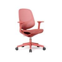 Офис стол RFG Cherry W, меш, до 120 kg, корал - 2