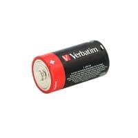 Алкална батерия Verbatim, C, LR14, 1.5 V, 2 броя - 1