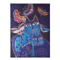 Paperblanks Пъзел Blue Cats and Butterflies, 500 части - 2