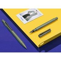 Faber-Castell Химикалка Neo, масленозелена - 2 Faber-Castell Химикалка Neo, масленозелена - 2