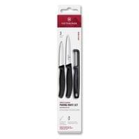 Victorinox Кухненски комплект, белачка и два ножа - 0