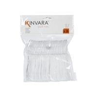 Лъжички за кафе Kinvara, пластмасови, прозрачни, 36 броя - 2 Лъжички за кафе Kinvara, пластмасови, прозрачни, 36 броя - 2