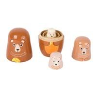 Small Foot Матрьошки Семейство мечета, дървени - 2