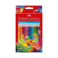 Faber-Castell Моливи Triangular, 18 цвята - 1