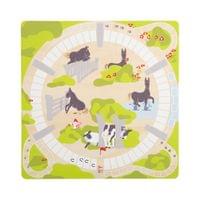 Small Foot Настолна игра Приятели 4 в 1, дървена - 8