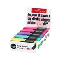 Faber-Castell Текст маркер TXTLNR, В, мини, пастелен, 10... - 1