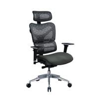 Ергономичен стол RFG TECH@GAMES, Multi-function механизъм, до 250 kg, сив - 1