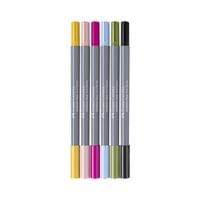Faber-Castell Маркер Goldfaber A.Dual, шрифт, 6 броя - 2 Faber-Castell Маркер Goldfaber A.Dual, шрифт, 6 броя - 2