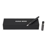 Hugo Boss Писалка Loop Iconic, в кутия, черна - 6
