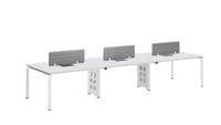Бюро RFG Бенч Monaco, шестместно, 4200 х 1200 х 750 mm,... - 1 Бюро RFG Бенч Monaco, шестместно, 4200 х 1200 х 750 mm,... - 1