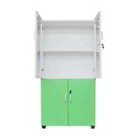 Шкаф RFG, лабораторен, 800 х 400 х 1650 mm, зелено-бял - 3
