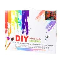 Foska Комплект рисуване по номера Хамелеон, 40 x 50 cm - 4