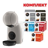 Кафе машина Krups Dolce Gusto Piccolo KP1A3AF0, 1600 W, 15 бара, сива, в... - 0 Кафе машина Krups Dolce Gusto Piccolo KP1A3AF0, 1600 W, 15 бара, сива, в... - 0