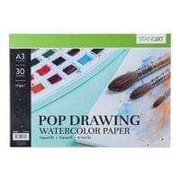 Пад за рисуване Standart Pop Drawing, A3, 135 g/m2, 30 листа - 1