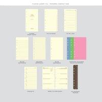 Filofax Органайзер Malden Personal, с цип, камък - 12