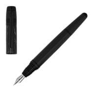 Hugo Boss Писалка Fusion Marble, в кутия, черна - 1