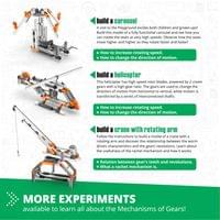 Engino Конструктор STEM Mechanics - Зъбни колела и валове - 12 Engino Конструктор STEM Mechanics - Зъбни колела и валове - 12